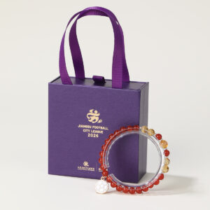 红玛瑙黄阿塞手链（Red agate and yellow amber bracelet）