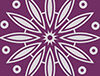 “足韵织梦”紫色斜纹绸窄长条丝巾（"Foot Harmony Dreamweaving" Purple Striped Silk Narrow Strip Scarf）