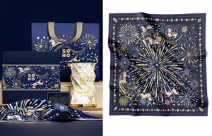 “霓虹梦马”纸灯丝巾双非遗礼盒"Neon Dream Horse" Double Cultural Heritage Gift Box of Paper Lamp and Silk Scarf